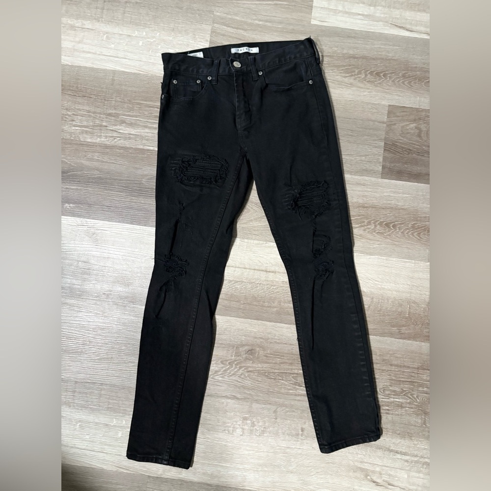Men’s Pacsun Black Distressed Skinny Jeans